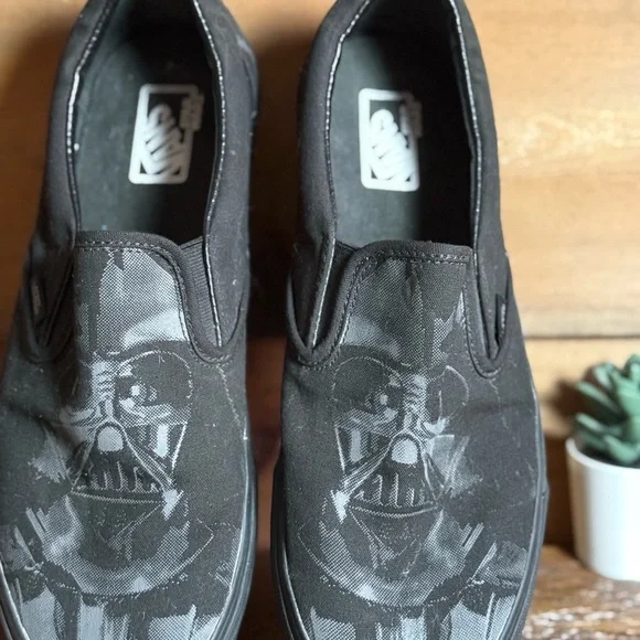 VANS x Star Wars "Darth Vader" Classic Slip-On Sneakers - Picture 6 of 8